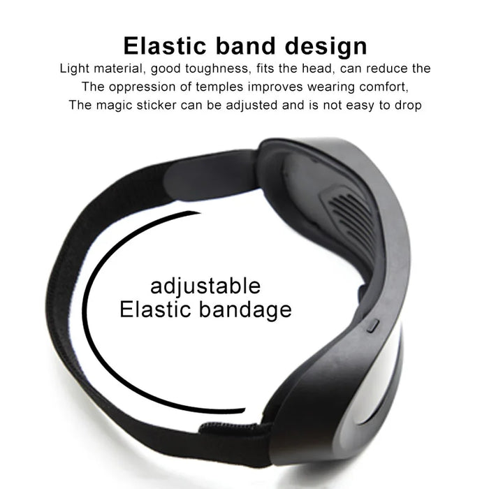 Shining Full-Color LED Glasses Bluetooth App Control Programmable Dynamic Luminous Light up Glasses for Raves Festivals Party