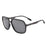 Gafas de sol polarizadas para hombre Tr90 Vintage Anti-UV Conducción Gafas negras Lentes de sol rectangulares para hombre Personalizadas