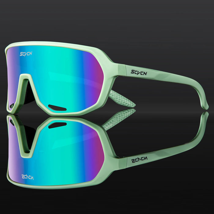 SCVCN Cycling Glasses Outdoor Sports Bicycle Sunglasses UV400 Running Eyewear Men MTB Cycling Sunglasses Road Bike Glasses