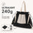 32L Large Capacity Foldable Tote Bag Ultralight 70D Nylon Shoulder Bag Waterproof Outdoor Camping Hiking Grocery Shopper Bag