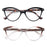 MODFANS Gafas de lectura de ojo de gato para mujer, con bisagra de resorte, ligeras, para presbicia, con dioptrías de +0.5 a +4.0
