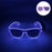 Nouvelles lunettes lumineuses LED sans fil pour festival, rave, soirée, lunettes de soleil mosaïque lumineuses néon, lunettes de club disco