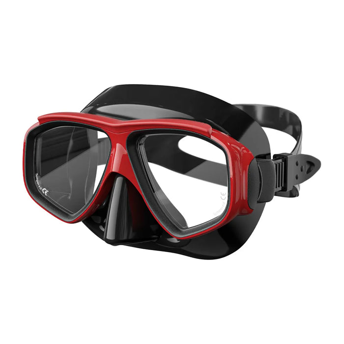 JSJM Professional Anti-Fog Swimming & Scuba Diving Mask with UV Protection, Silicone Snorkeling Goggles & Tube Set for Adults