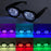 Gafas LED de Detective Conan, accesorios de cosplay de anime, gafas luminosas para fiestas de Halloween, raves, bares, espectáculos en vivo