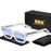 HBK Vintage Punk Men's Square Sunglasses Brand Design Small Frame Sun Glasses Party Travel Glasses Gift Ideal Choice