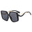 Fashion Irregular Square Sunglasses Women Brand Designer Metal Hinge Retro Eyewear Female Sun Glasses Shades UV400 Men Oculus