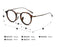 Acetate Titanium Glasses Frame Retro Luxury Round Eyeglasses Men Woman Irregular Fashion Eyewear