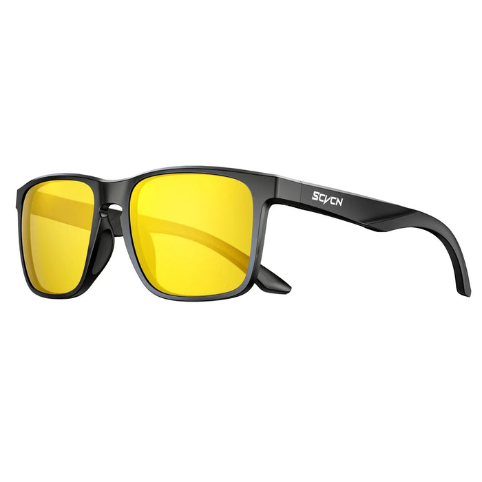 SCVCN Fishing Polarized Sunglasses Outdoor Sports Drving Hiking Glasses UV400 MTB Cycling Goggles Fishing Equipment Men