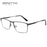 Gafas de Presbicia Progresivas Cuadradas de Aleación ZENOTTIC para Hombre, con Protección contra Luz Azul/Fotocromáticas Ópticas