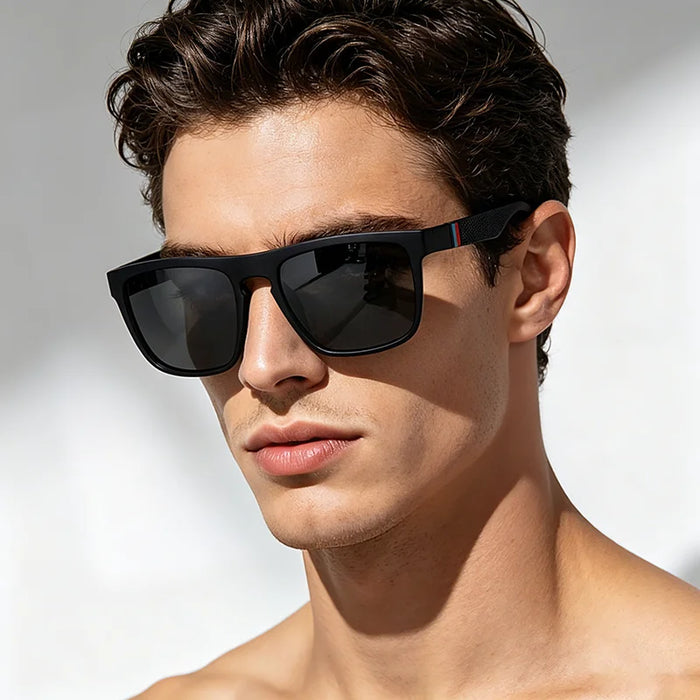 KIDIN Fashion Square Vintage Polarized Sunglasses Men Women Retro Driving Fishing Sun Glasses UV400 Eyewear