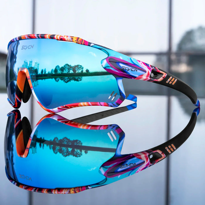 SCVCN Photochromic Cycling Glasses MTB Riding Running Sunglasses UV400 Polarized Fishing Goggles Man Woman Bike Bicycle Eyewear