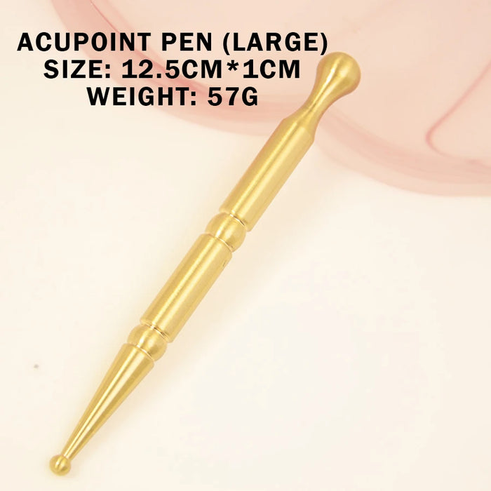 Pure Copper Scraping Board, Made of Solid Brass, Conducts Heat Quickly, Antibacterial, and Odorless