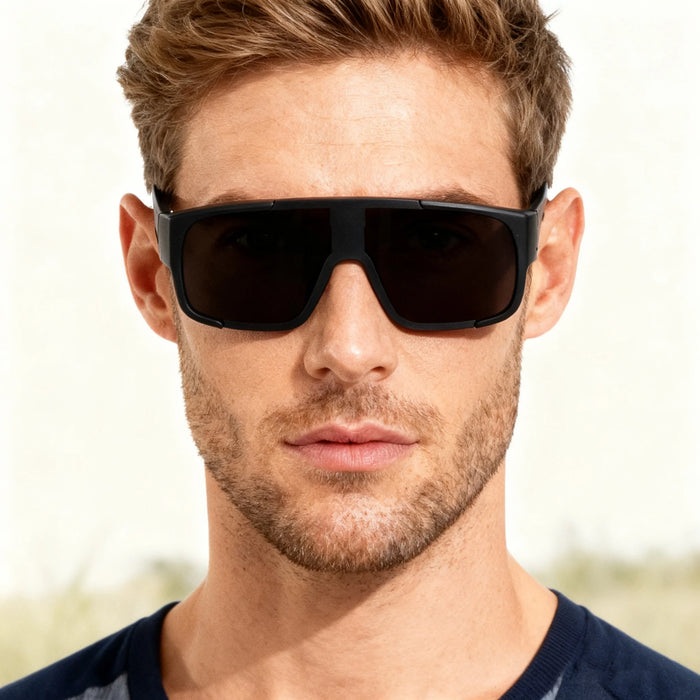 VIVIBEE Grandes lunettes polarisées à porter par-dessus des lunettes de soleil photochromiques pour hommes, conduite, UV400, pêche, extérieur, femmes, verres miroirs foncés