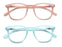 Classics Round Frame Fruit Hard Candy Style Color Reading Glasses For Men And Women Are Comfortable Light And Fashionable Reader