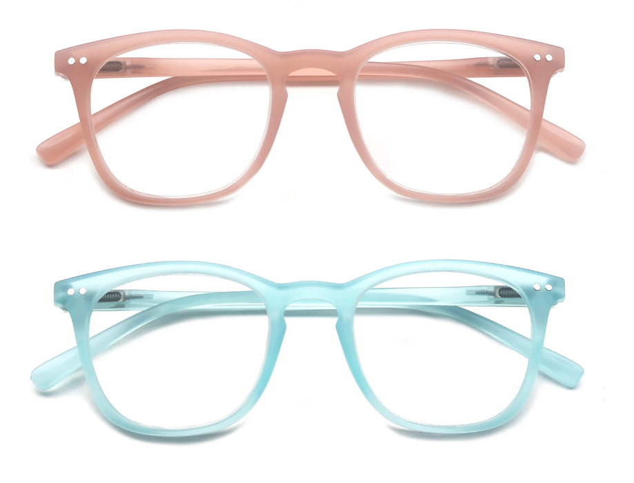 Classics Round Frame Fruit Hard Candy Style Color Reading Glasses For Men And Women Are Comfortable Light And Fashionable Reader