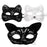 Máscara de encaje sexy para mujer, suministros de cosplay de gato, fiesta de baile, mascarada, máscara de zorro, decoración de cara de animal para parejas, accesorios para ojos