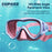 COPOZZ Kids Diving Mask Full Face HD Anti Fog Scuba Mask Underwater Snorkel Mask Set Children Swimming Snorkel Diving Equipment
