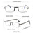 Mini Lighter Size Folding Reading Glasses Men Women Pocket Foldable Presbyopic Eyeglasses Anti Blue Light Hyperopia Glasses Eyes