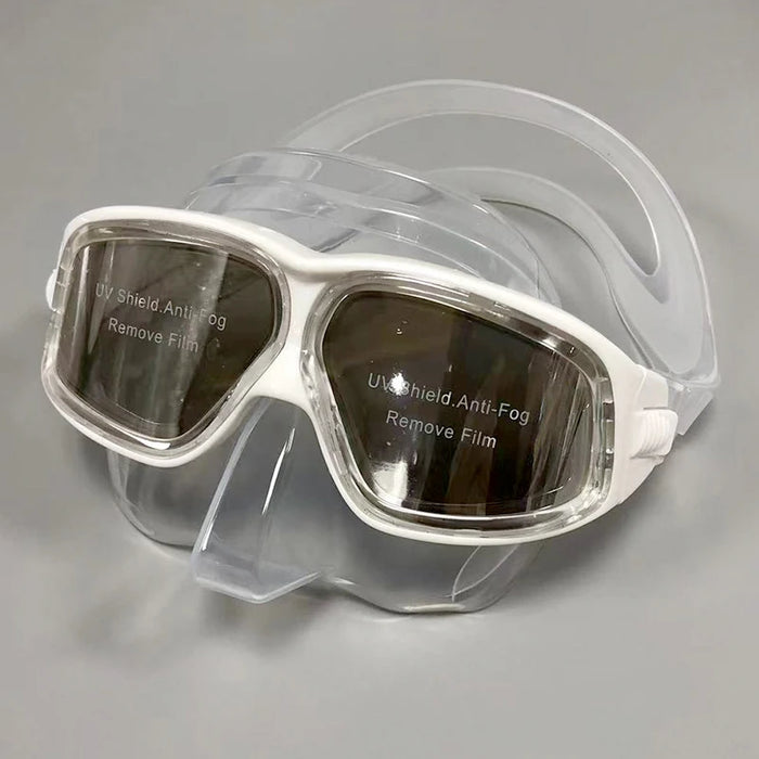 QYQ Professional Snorkeling Scuba Diving Mask Diving Goggles Silicone Panoramic Dive Mask For Adult Swimming Goggles Snorkeling