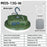 Linterna de camping recargable MOSLIGHTING Linterna portátil de mano Luces de emergencia para mercados nocturnos Bombilla de camping al aire libre Lámpara de tienda