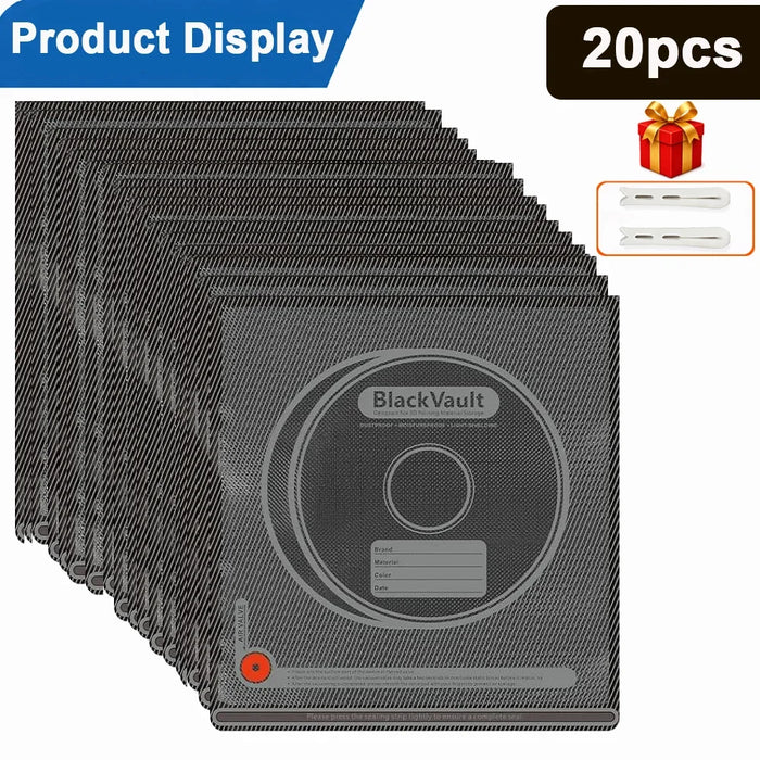 Bolsa de almacenamiento al vacío para filamento 3D negro, resistente a la humedad, para mantener el filamento seco. Apta para filamento de impresora 3D PLA, ABS, PETG, TPU.
