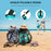 Professional Snorkeling Diving Mask Underwater Scuba Full Face Snorkel Mask Anti Fog Goggles for Kids Adult Swimming Equipment