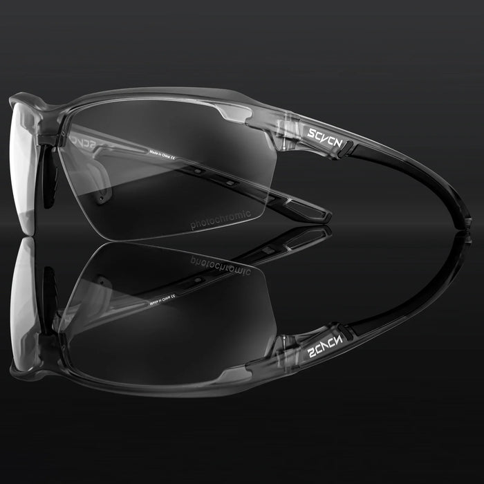SCVCN Photochromic Glasses Cycling Sunglasses UV400 Hiking Goggles Men Outdoor Sports Glasses Women Driving Bicycle Bike Eyewear