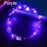 10-300Pcs LED Flower Crowns Light Up Headbands Glowing Flower Crown Garland Glow in the Dark Headband for Wedding Party favors