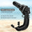 Silicone Snorkel Soft Flexible Foldable Easy-Breath Anti-Drop Adults Scuba Diving Freediving Swim Training Easy Carry for Travel