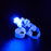 20Pcs 6 Color Luminous LED Finger Lights Glow In The Dark Finger Flashlights Toys For Kids Birthday Wedding Rave Party Supplies