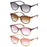Reading Sunglasses For Women Men Square Classic Frame for Outdoors Use Sun Glasses Readers Eyeglasses with Diopter Spring Hinge
