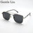 2026 Luxury Square Sunglasses Men Retro Double Bridge Metal Frame Driving Eyewear Vintage Sun Glasses For Male Outdoor Shades