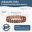 ARADOO Vintage Pure Copper Cross Men's Bracelet Magnetic Therapy Bracelet