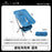 Juego de sillas de camping plegables, sillas plegables ligeras, sillas lunares ultraligeras para mochileros para jardín, picnic, playa, pesca