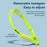 Adult Swimming Snorkel Tube, Snorkelling Training Front Breathing Tube Center Mount Silicone Mouthpiece Freestyle Breathing Tube