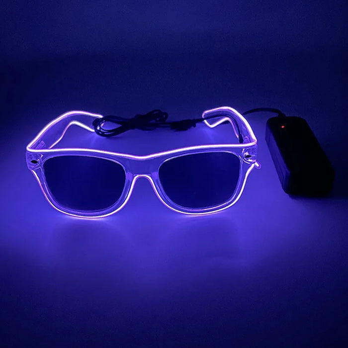 NUEVAS gafas LED, luces, fiestas rave, gafas luminosas con luces LED, gafas de sol LED, accesorios para bodas y fiestas SG05