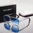 Gafas de sol de aviador con doble puente de estilo retro de lujo VIOLA MAG, gafas de piloto prémium, gafas de sol cuadradas de diseñador de moda con protección