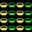 20-100 Pulseras LED activadas por música y sonido, pulseras luminosas intermitentes, brazaletes que brillan en la oscuridad para fiestas y bodas