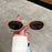 Vintage Oval Sunglasses Women Fashion Retro Female Sun Glasses New Trendy Luxury Brand Designer UV400 Lady Shades Eyewear