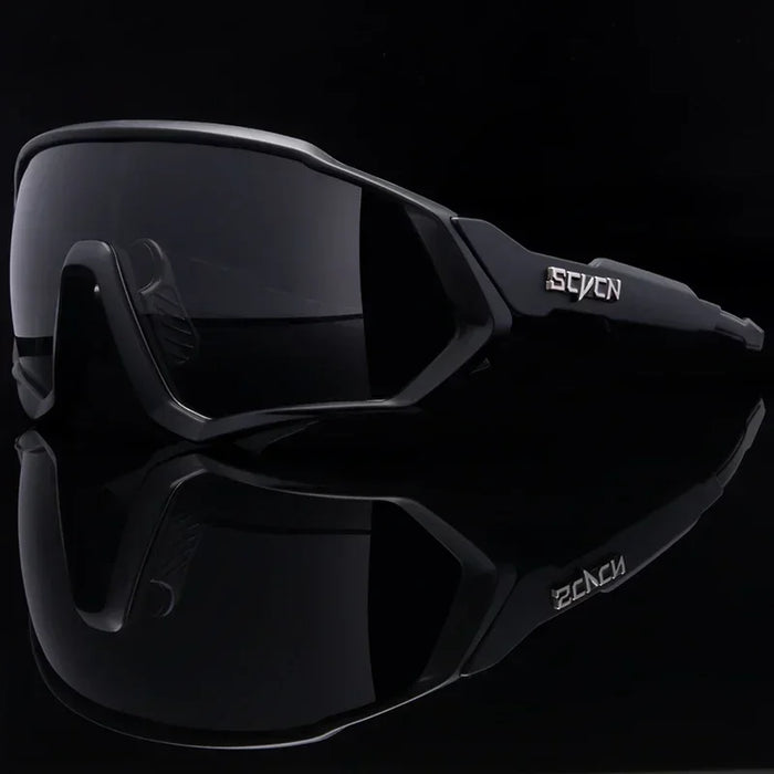 SCVCN-New Style Sunglasses Bicycle Eyewear Mountain Bike Cycl Goggles UV400 MTB Road for Men Photochromic Sport Cycling Glasses