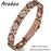 ARADOO Rose Design Pure Copper Bracelets for Women with 3800 Gauss Neodymium Magnetic Bracelet Jewelry Gifts