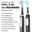 Cubiertas antipolvo para cabezales de cepillos de dientes compatibles con cabezales de repuesto Braun Oral B y protector de cabezales de cepillos de dientes eléctricos serie iO