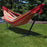 1 Piece Portable Woven Canvas Hammock With Storage Bag Anti Rolling Hammock For Indoor Outdoor Camping Garden Backyard