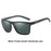 ZENOTTIC Polarized Sunglasses for Men Lightweight TR90 Frame UV400 Protection Square Sun Glasses