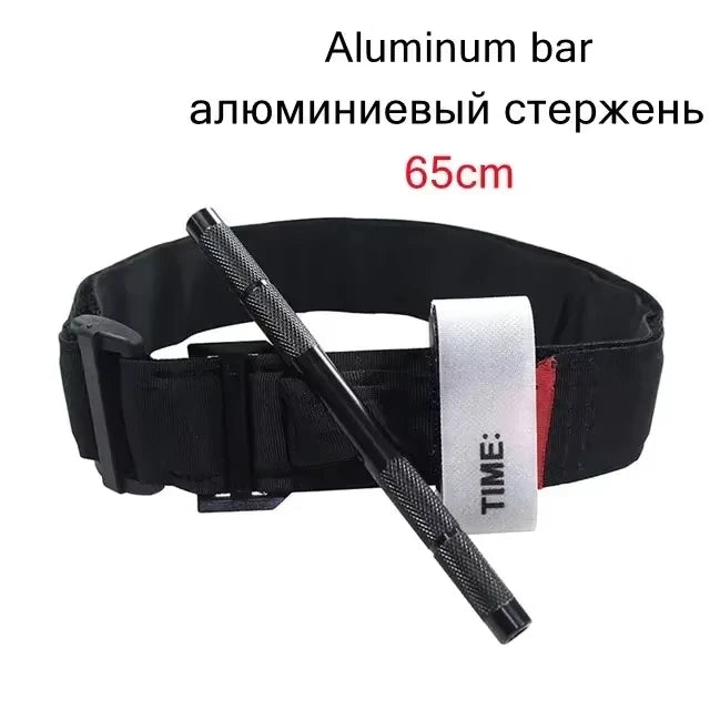 Torniquete de varilla de aluminio metálico de 65/75/95 cm Torniquete táctico de supervivencia para hemostasia, segunda generación mejorada, uso repetido