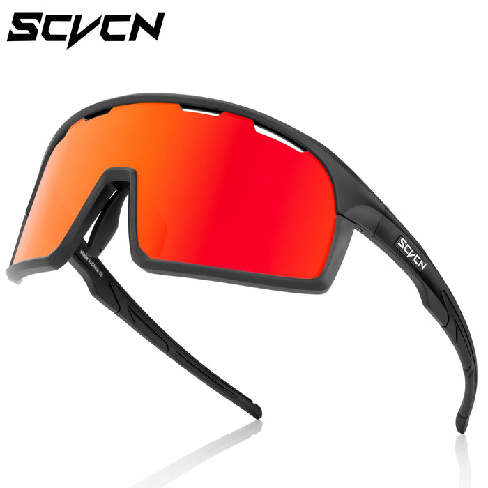 SCVCN Outdoor Climbing Photochromic Cycling Glasses MTB Riding Sunglasses UV400 Polarized Goggles Man Woman Bike Bicycle Eyewear