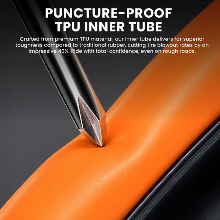 BUCKLOS Bike Inner Tube TPU 700C Bicycle Inner Tire Ultralight Wear-resistant Road Gravel Cycling Tire Tubes Bicycle Tire Parts