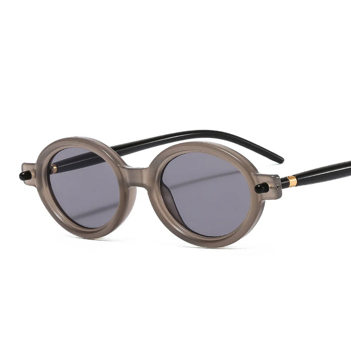 Vintage Round Sunglasses Women Luxury Brand Designer UV400 Men High Quality Oval Sun Glasses Female Gafas De Sol Hombre