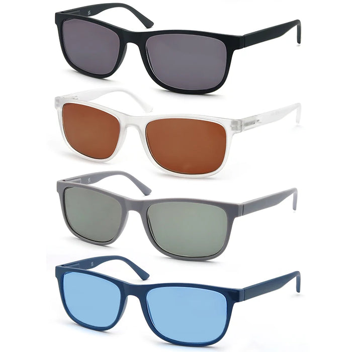 Gafas de sol de lectura extragrandes Adecuadas para hombres y mujeres Montura cuadrada clásica Para uso en exteriores Con lentes graduadas.