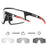 Kapvoe Photochromic Sunglasses Men Cycling Glasses UV400 MTB Clear Mountain Bike Transition Bicycle for Women Sports Eyewear